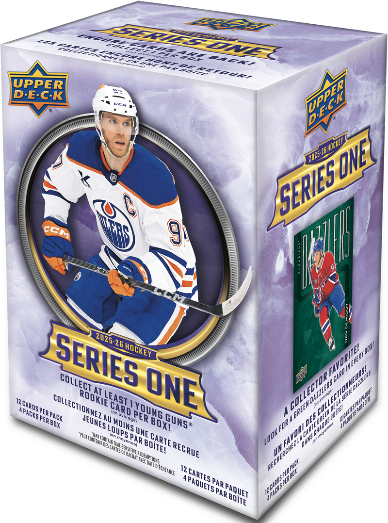 2025-26 Upper Deck Series 1 Hockey Blaster