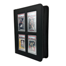 Evo Retro - Premium Card Slab Binder with Window - Black