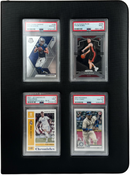 Evo Retro - Premium Card Slab Binder with Window - Black