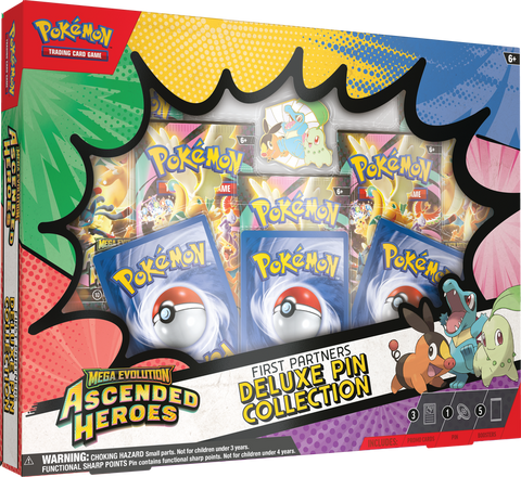 (Pre-Order) Mega Evolution: Ascended Heroes - Deluxe Pin Collection