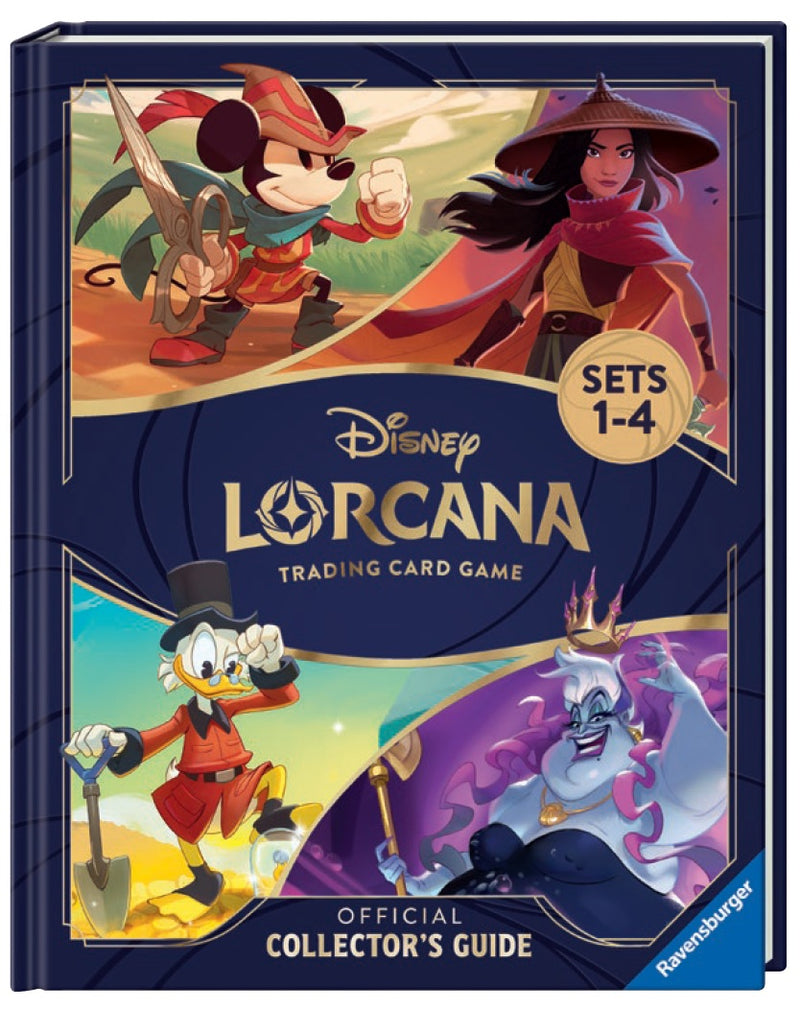 DISNEY LORCANA OFFICIAL COLLECTOR'S GUIDE: SETS 1-4