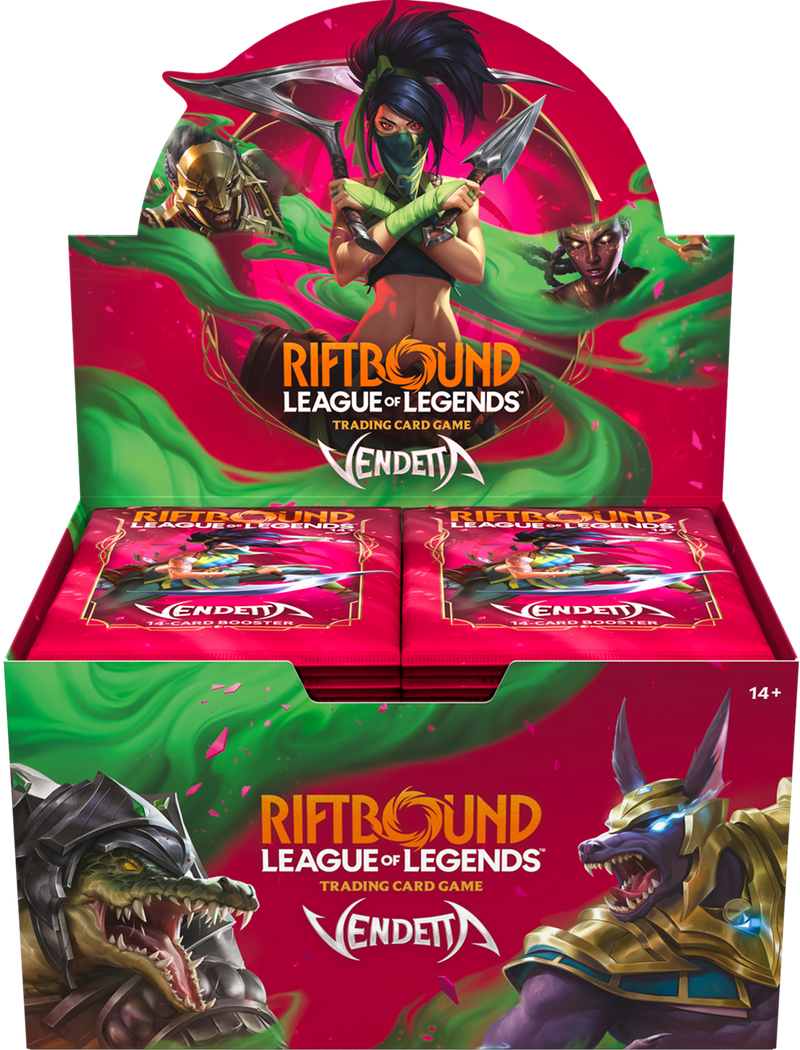 (Pre-Order) Riftbound:League Of Legends TCG - Vendetta - Booster Box