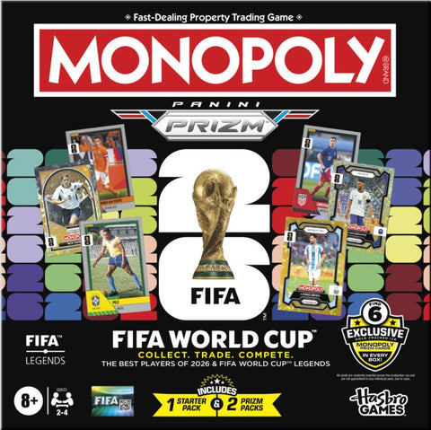 MONOPOLY PANINI PRIZM FIFA WORLD CUP EDITION CORE GAME