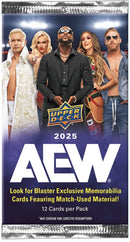 UPPER DECK AEW ALL ELITE WRESTLING 2025 BLASTER