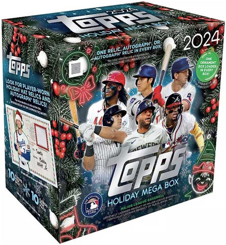 Topps Holiday Baseball 2024 Mega Box