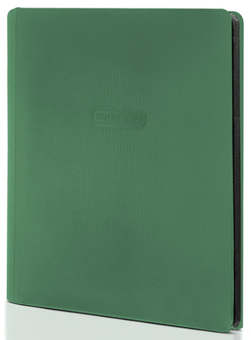 Evo Retro 9-Pocket Premium Zip Binder - Green