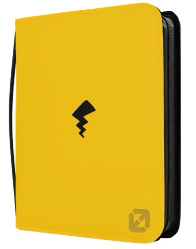 Evo Retro Shield+ Toploader Binder - Lightning Yellow