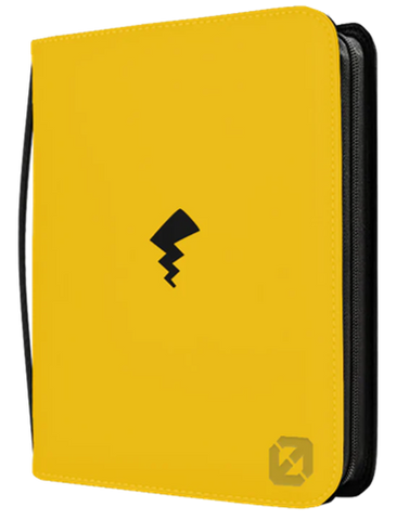 Evo Retro Shield+ Toploader Binder - Lightning Yellow