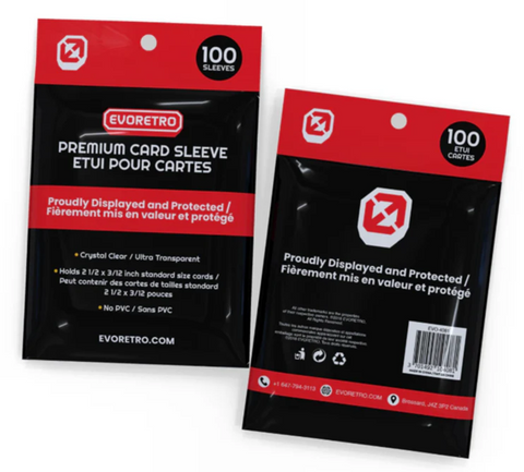 Evo Retro Sports Card Sleeves - 100PK