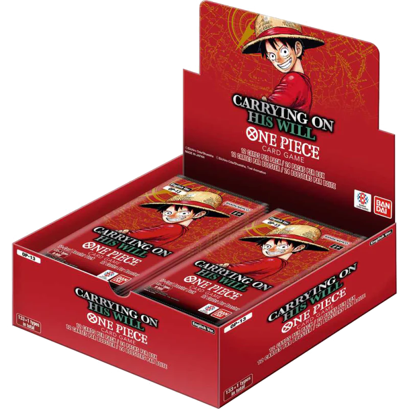 One Piece OP13 Carrying On His Will - Booster Box