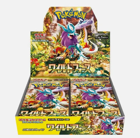 Pokemon Wild Force Booster Box (Japanese)