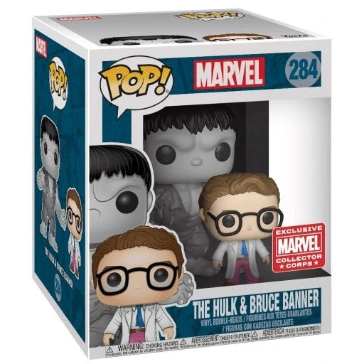 Funko POP! Marvel - The Hulk & Bruce Banner 284