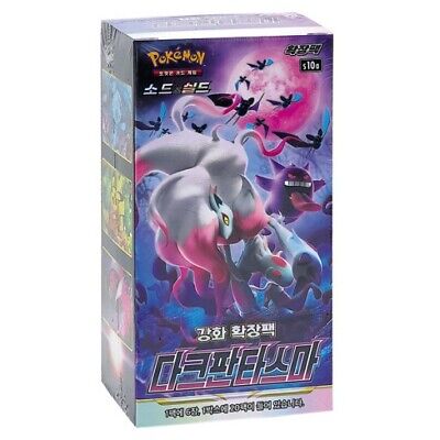 Pokemon Dark Fantasma Booster Box (Korean)