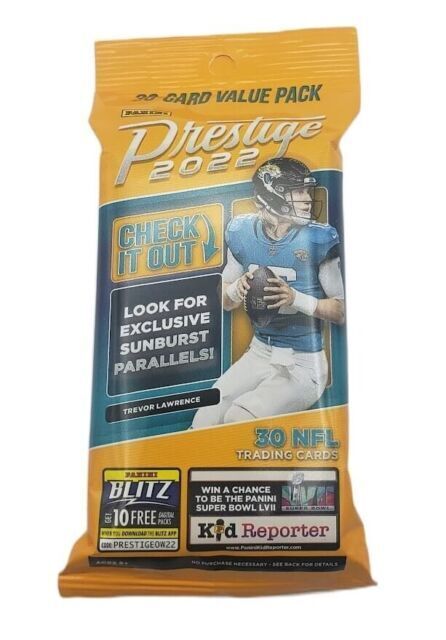 2022 Panini Prestige Football Hanger Pack