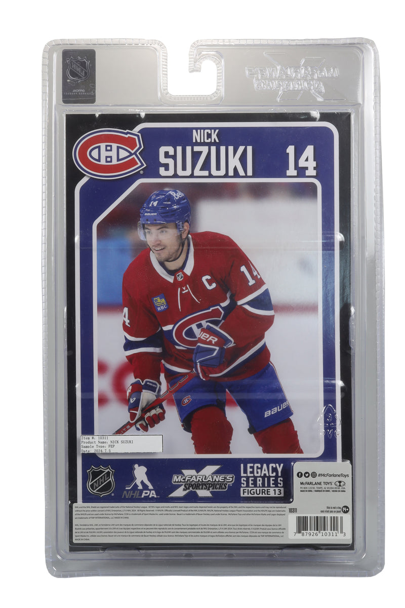 MCFARLANE NHL NICK SUZUKI - MONTREAL CANADIENS (VARIANT)