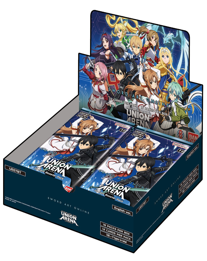 UNION ARENA SWORD ART ONLINE BOOSTER DISPLAY