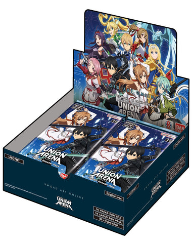 UNION ARENA SWORD ART ONLINE BOOSTER DISPLAY