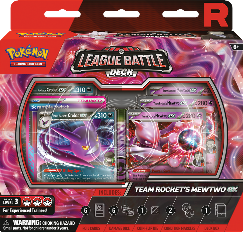 League Battle Deck - Team Rocket's Mewtwo EX