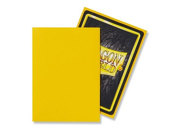 Dragon Shield - 100ct Standard Size - Yellow Matte