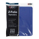 BCW 9-POCKET Z-FOLIO TOPLOADER BINDER BLUE